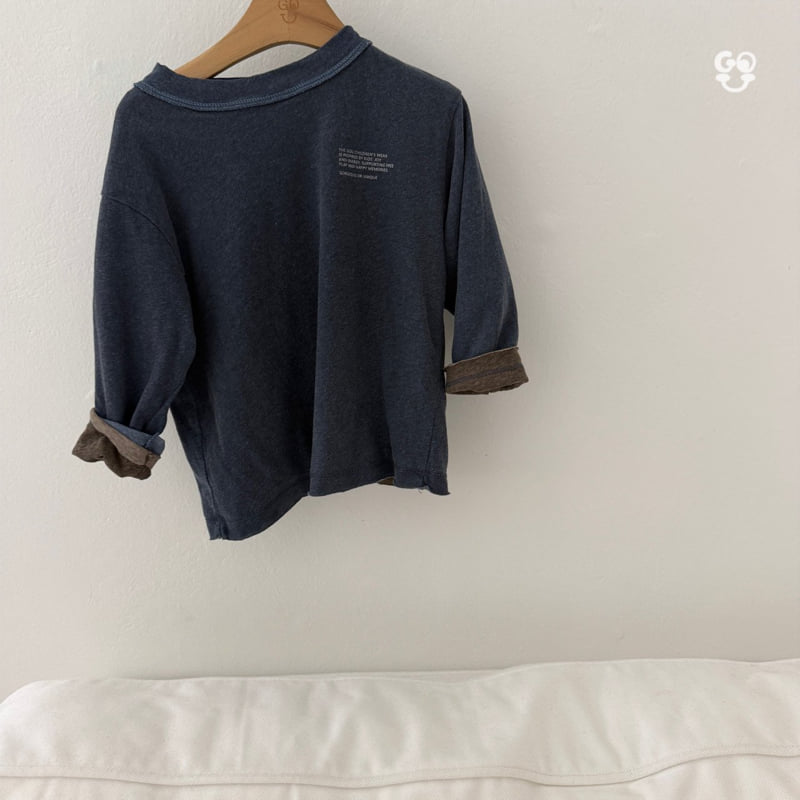 go;u - Korean Children Fashion - #Kfashion4kids - Double Tee - 10