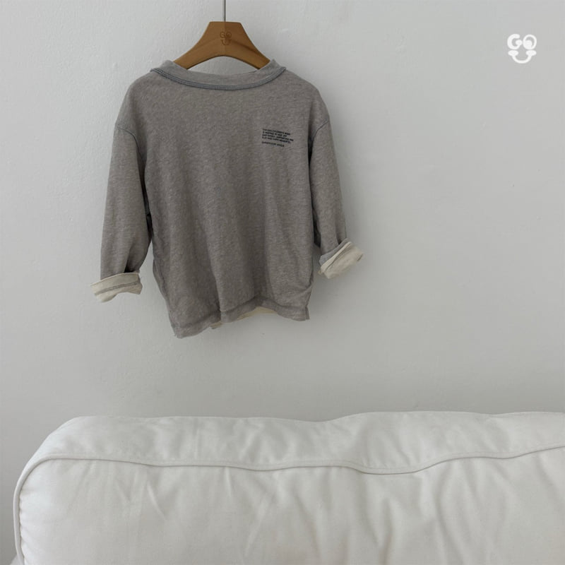 go;u - Korean Children Fashion - #Kfashion4kids - 2-Layered Tee - 10