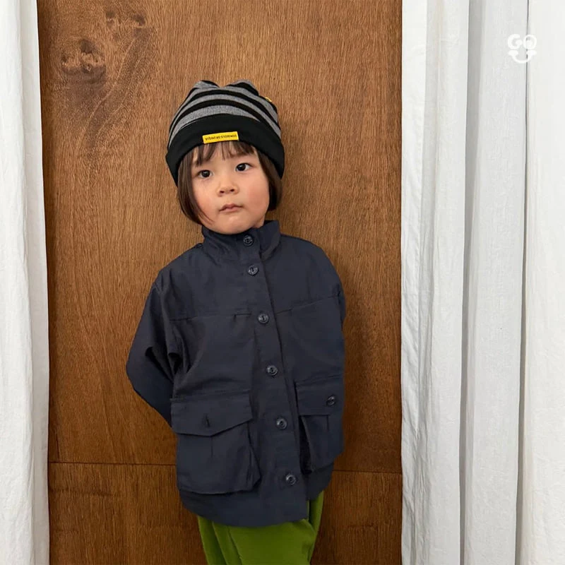 go;u - Korean Children Fashion - #childofig - Bbang Jacket - 3
