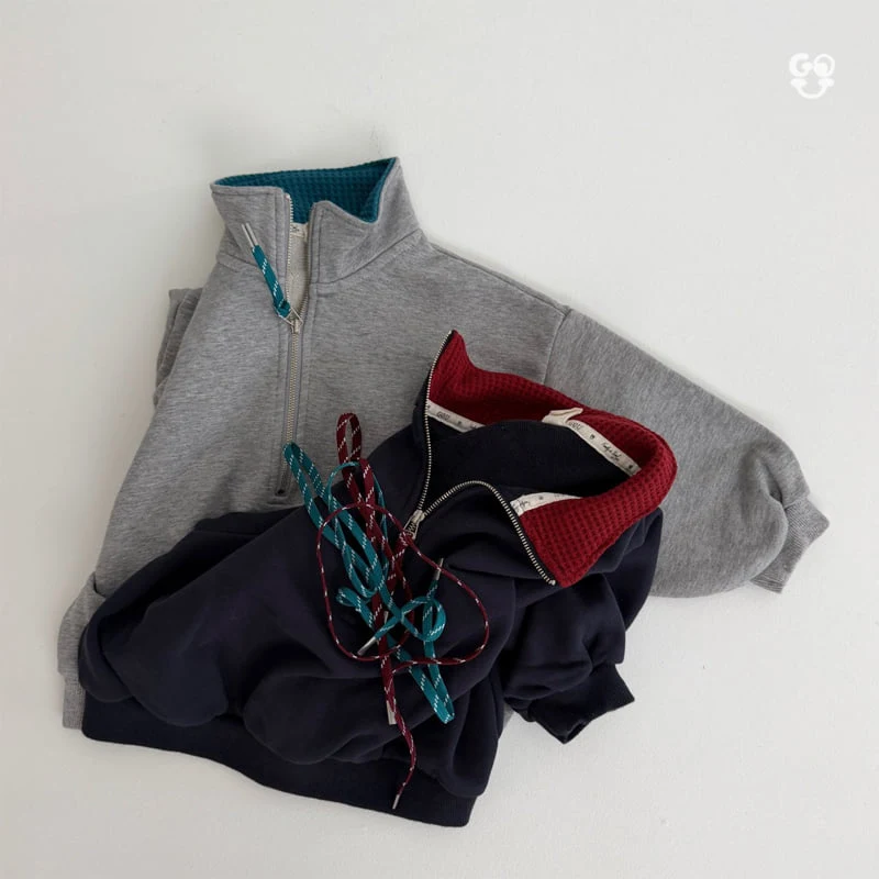 go;u - Korean Children Fashion - #childofig - Point Zip-up Top - 10
