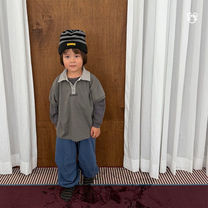 go;u - Korean Children Fashion - #childofig - Reversible Beanie - 7