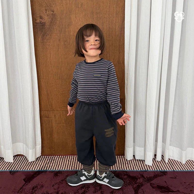 go;u - Korean Children Fashion - #childofig - Striped Tee - 11