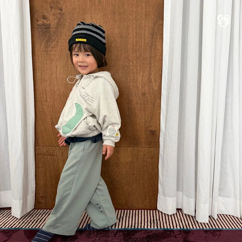 go;u - Korean Children Fashion - #childofig - Sun Moon Zip-Up - 6