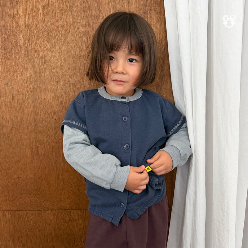 go;u - Korean Children Fashion - #childofig - Two-Piece Cardigan - 5