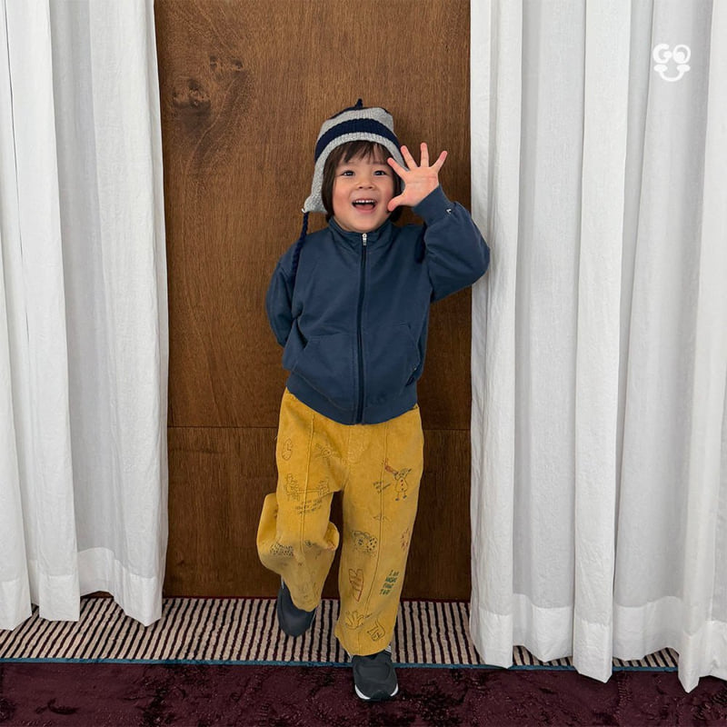 go;u - Korean Children Fashion - #childofig - Picture Diary Pants - 6