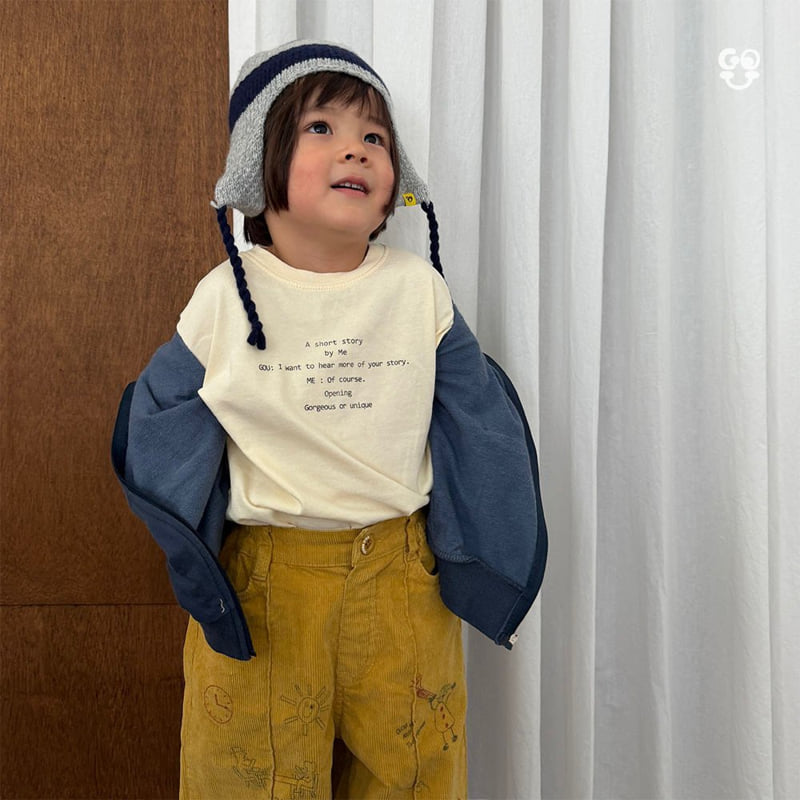 go;u - Korean Children Fashion - #childofig - Picture Diary Pants - 7