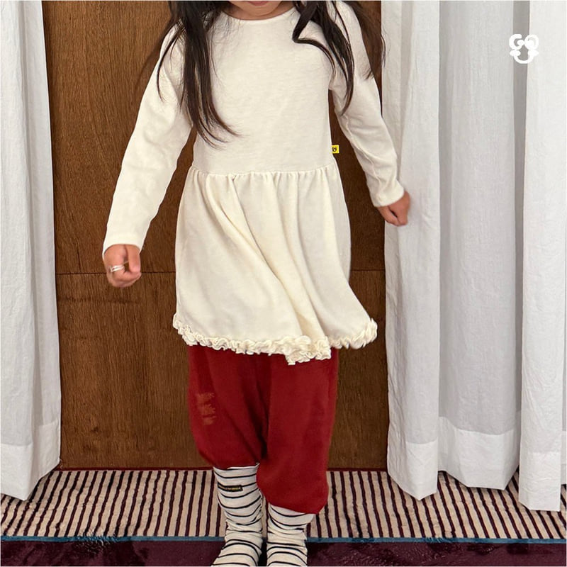 go;u - Korean Children Fashion - #childrensboutique - Wave One-piece - 12