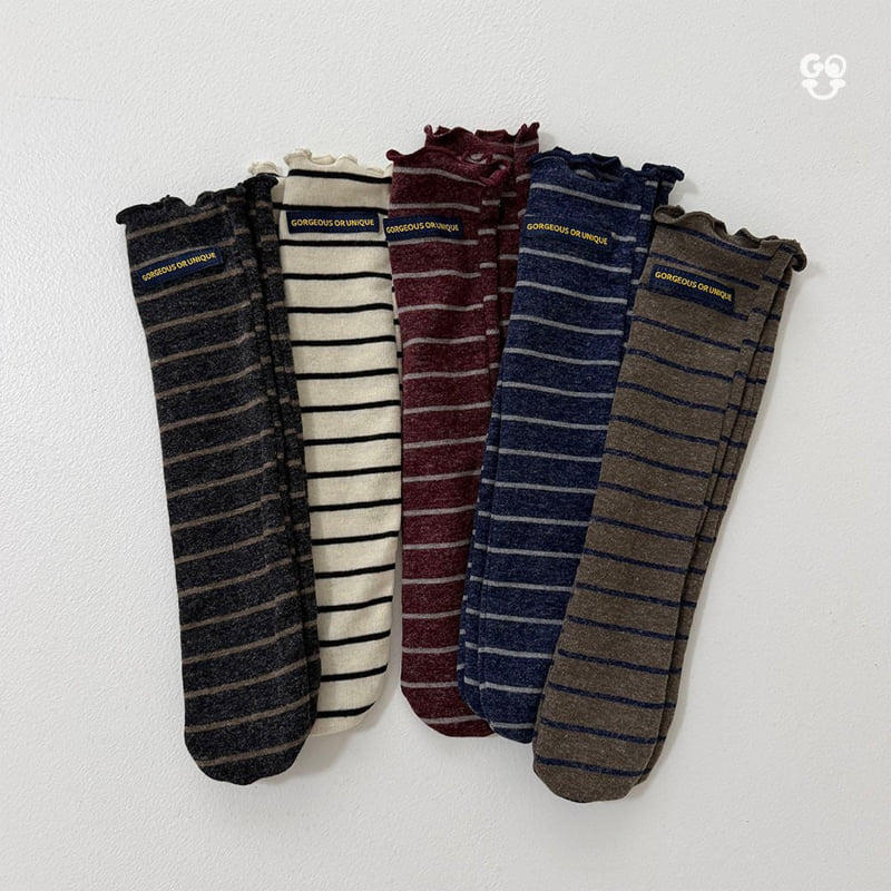 go;u - Korean Children Fashion - #childrensboutique - Stretchy Knee Socks