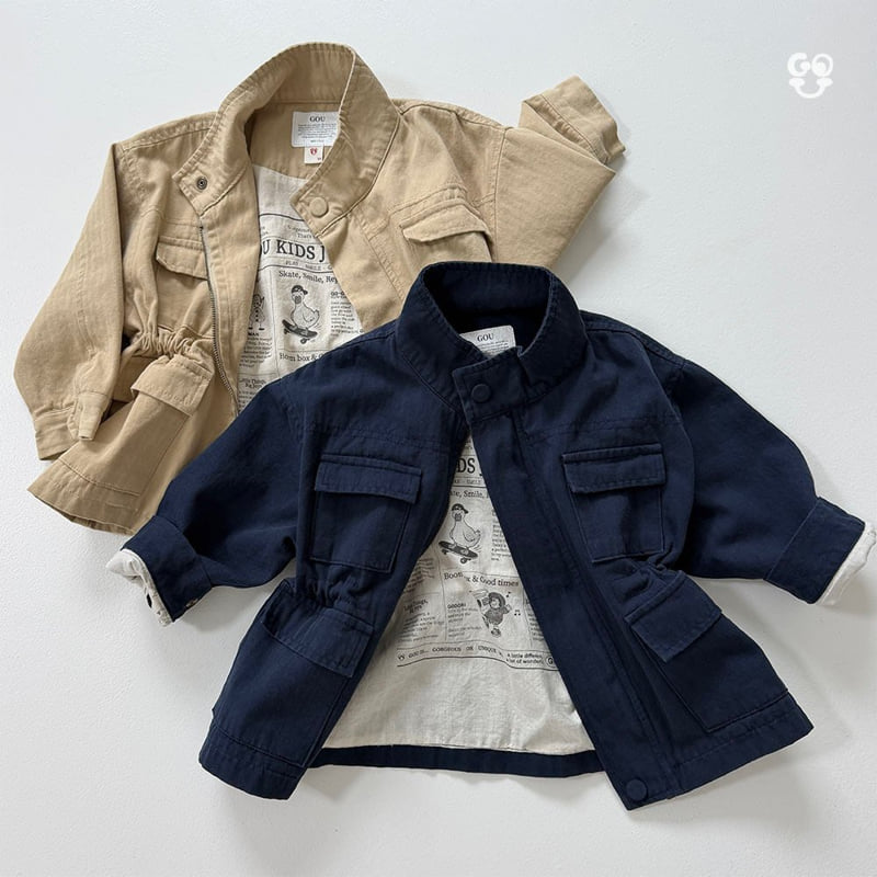 go;u - Korean Children Fashion - #childrensboutique - Dundun Jacket