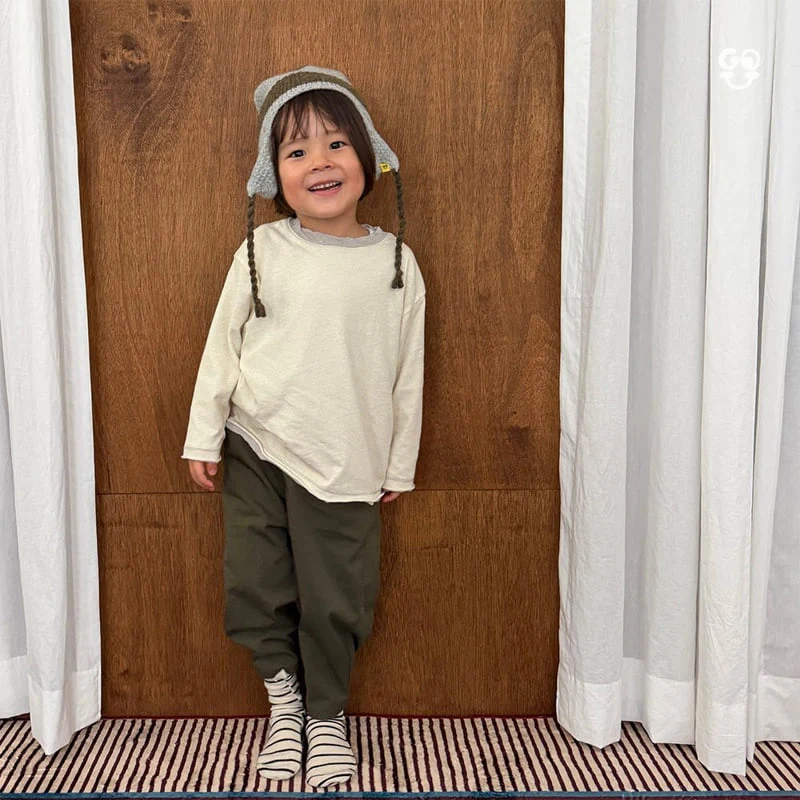 go;u - Korean Children Fashion - #childrensboutique - Button Pants - 10