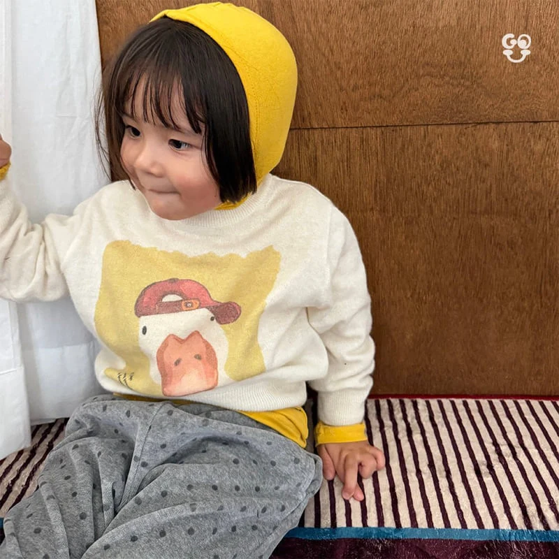 go;u - Korean Children Fashion - #childrensboutique - Duck Knit - 5