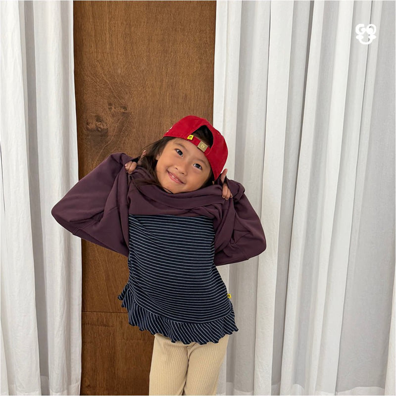 go;u - Korean Children Fashion - #designkidswear - Soft Hood Turtleneck Tee - 10