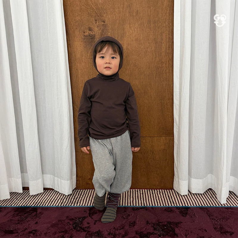 go;u - Korean Children Fashion - #designkidswear - Hooded Turtleneck Tee - 9