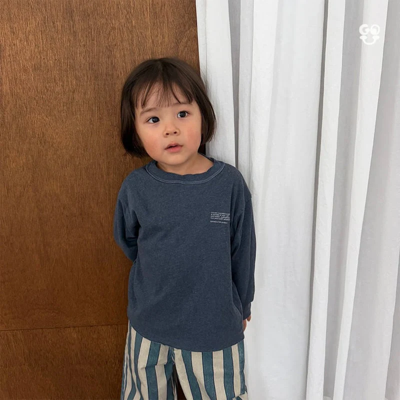 go;u - Korean Children Fashion - #discoveringself - Double Tee - 5