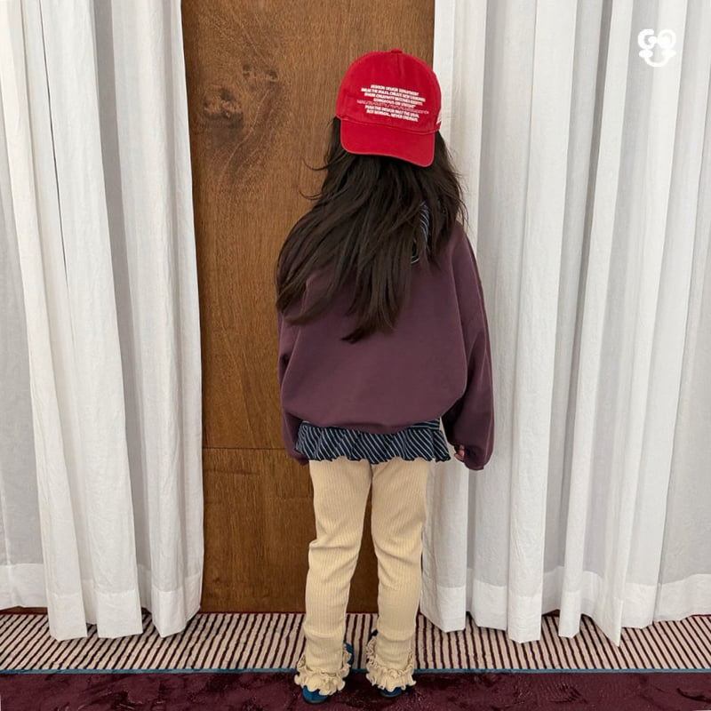 go;u - Korean Children Fashion - #discoveringself - Curly Leggings - 11