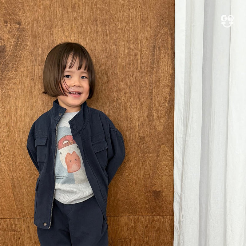 go;u - Korean Children Fashion - #discoveringself - Dundun Jacket - 4