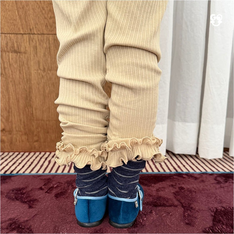 go;u - Korean Children Fashion - #fashionkids - Curly Leggings - 12