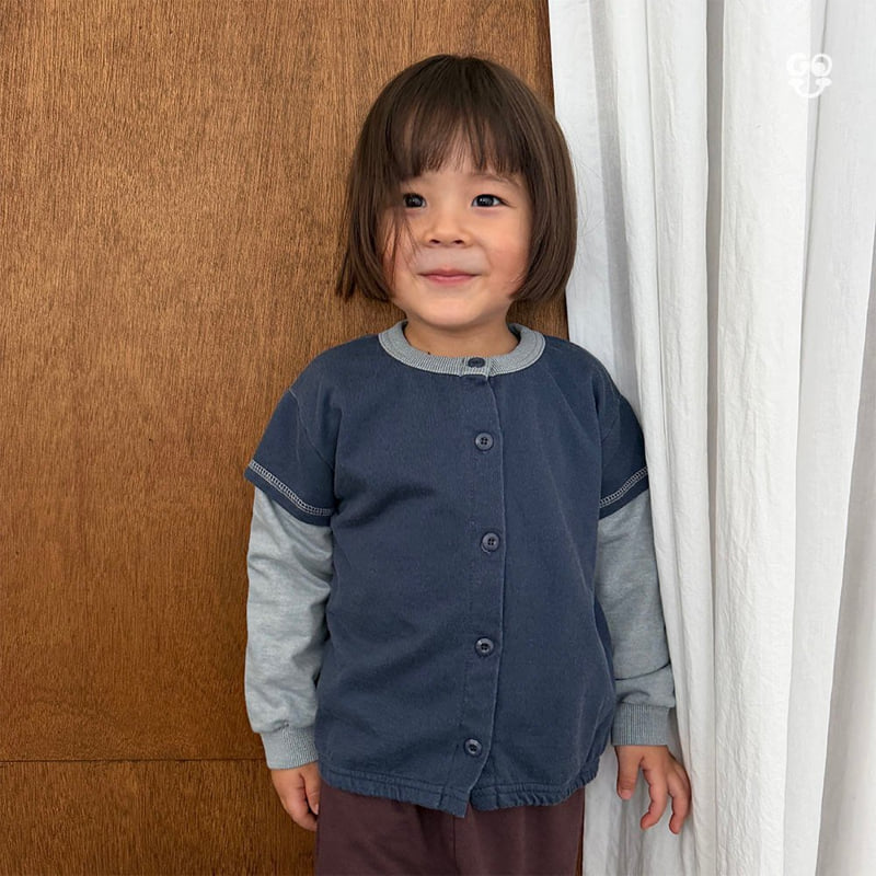 go;u - Korean Children Fashion - #fashionkids - Two-Piece Cardigan - 9