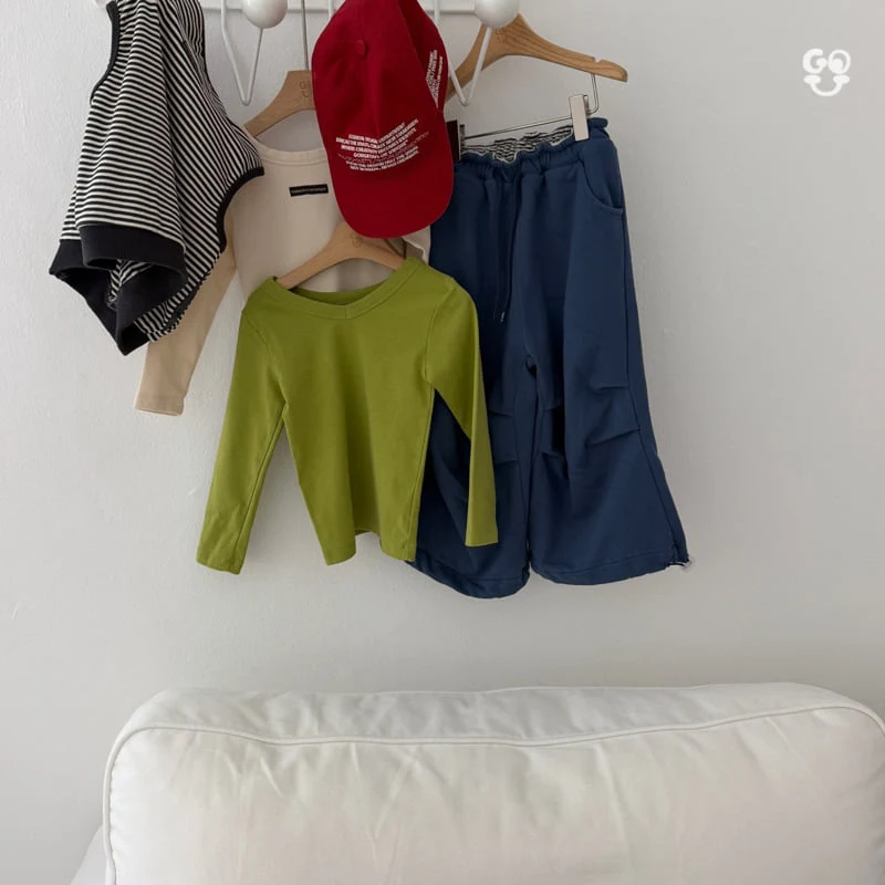go;u - Korean Children Fashion - #kidsshorts - Derodo Tee - 11