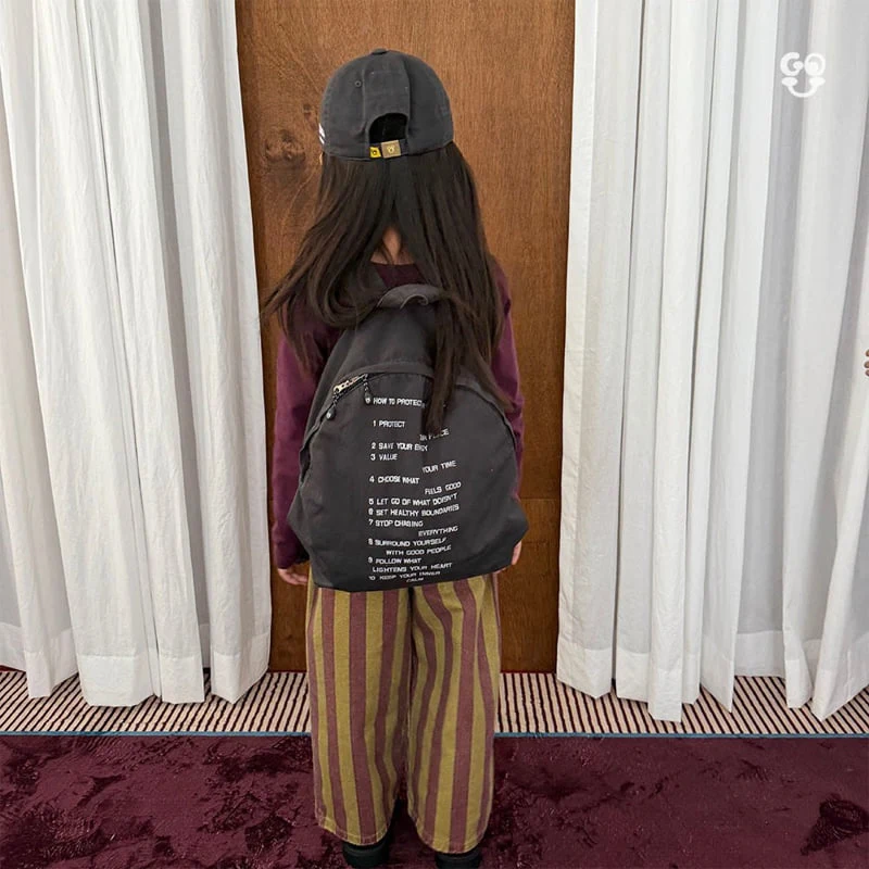 go;u - Korean Children Fashion - #kidsshorts - Cool Stripe Pants - 5