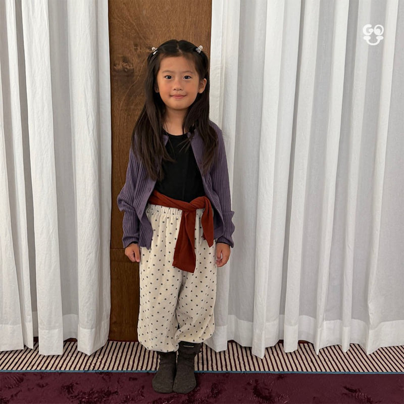 go;u - Korean Children Fashion - #kidsshorts - Dot Pants - 3