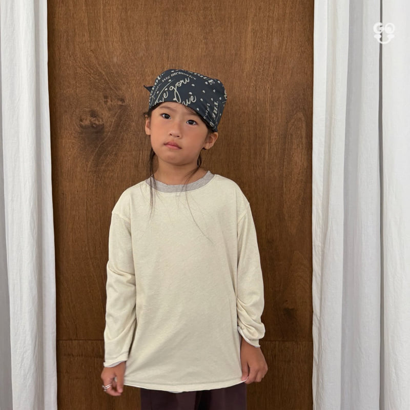 go;u - Korean Children Fashion - #kidsshorts - 2-Layered Tee - 7