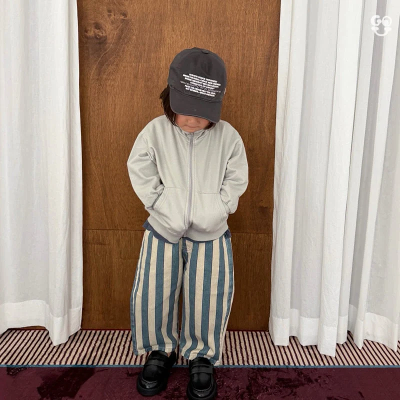 go;u - Korean Children Fashion - #kidsstore - Cool Stripe Pants - 3
