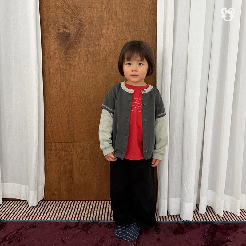 go;u - Korean Children Fashion - #kidsshorts - Two Cardigan - 4