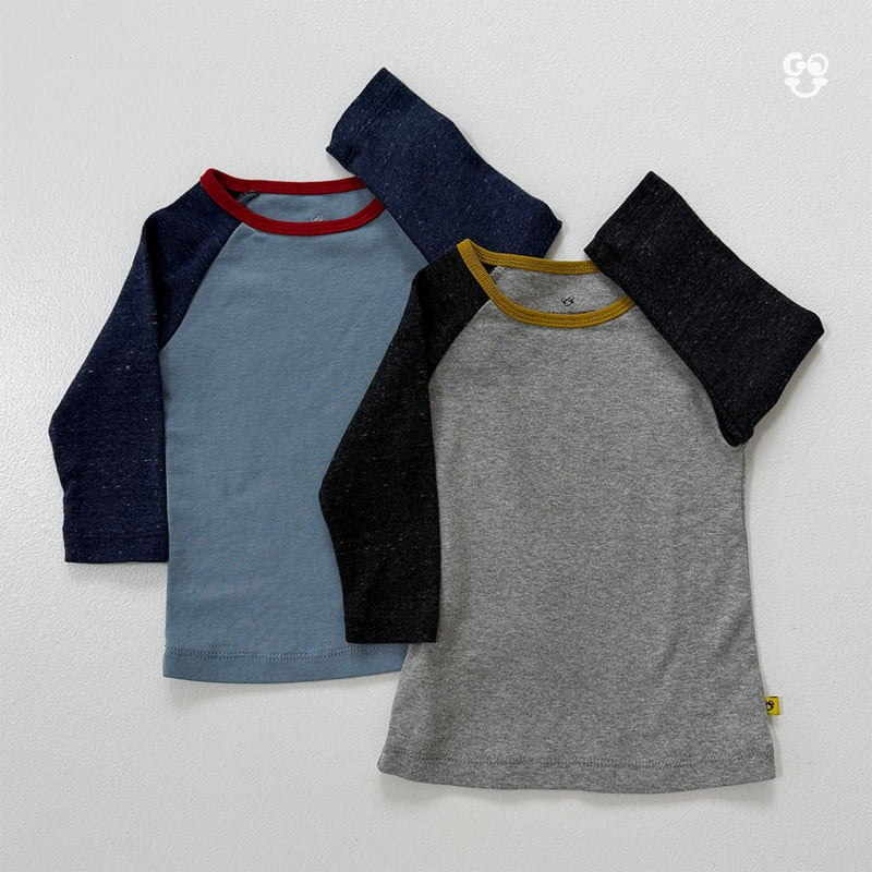 go;u - Korean Children Fashion - #kidsstore - Seven Sleeve Tee