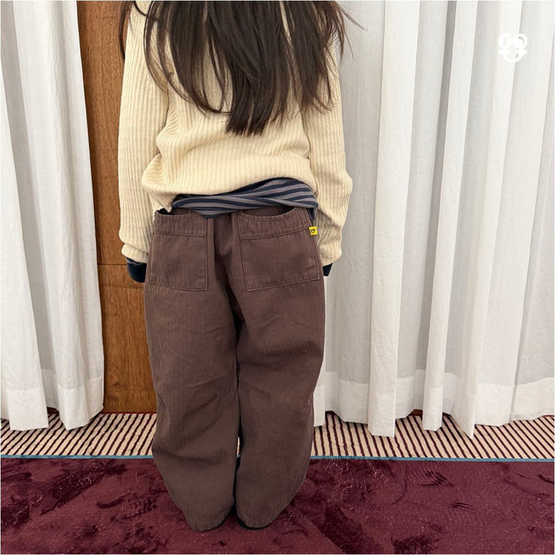 go;u - Korean Children Fashion - #kidsstore - Curve Pants - 8