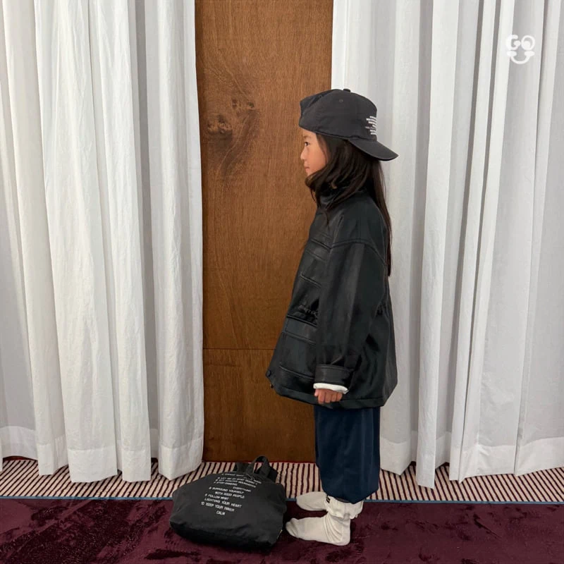 go;u - Korean Children Fashion - #kidsstore - Cozy Leather Jacket - 11
