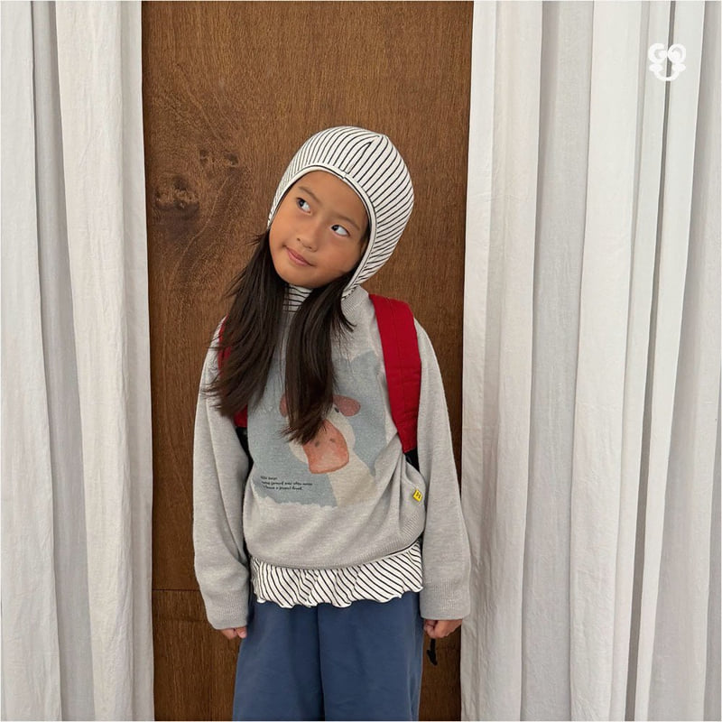 go;u - Korean Children Fashion - #kidzfashiontrend - Duck Knit Sweatshirts - 8