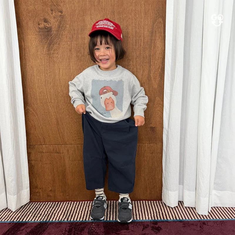 go;u - Korean Children Fashion - #kidzfashiontrend - Curve Pants - 6