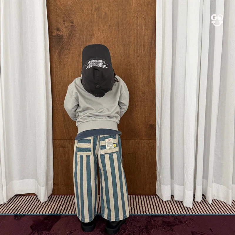 go;u - Korean Children Fashion - #kidsstore - Cool Stripe Pants - 4