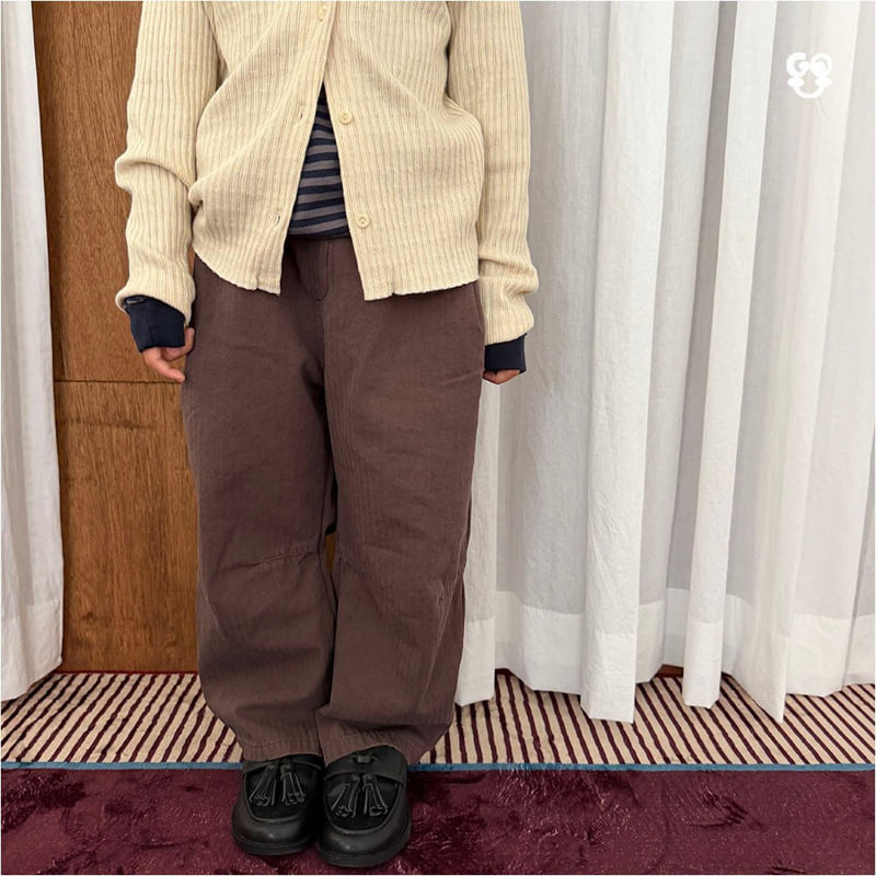 go;u - Korean Children Fashion - #kidzfashiontrend - Curve Pants - 9