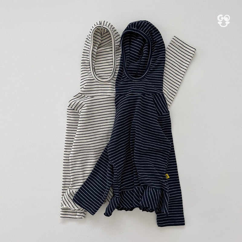 go;u - Korean Children Fashion - #littlefashionista - Soft Hood Turtleneck Tee