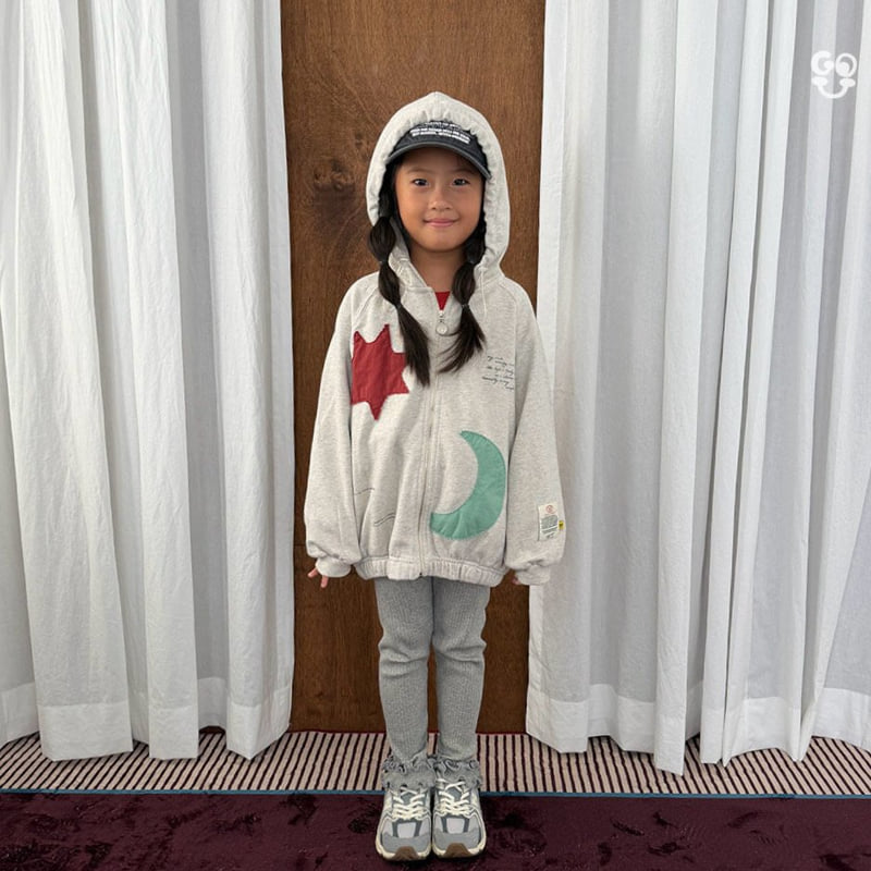 go;u - Korean Children Fashion - #littlefashionista - Wave Leggings - 8