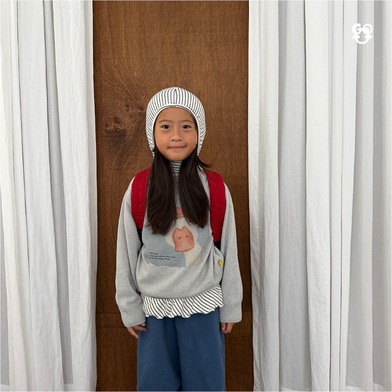go;u - Korean Children Fashion - #Kfashion4kids - Flowy Hooded Turtleneck Tee - 4