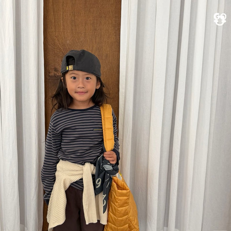 go;u - Korean Children Fashion - #littlefashionista - Stripe Tee - 4
