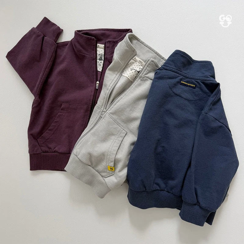 go;u - Korean Children Fashion - #magicofchildhood - Everywhere Zip-up