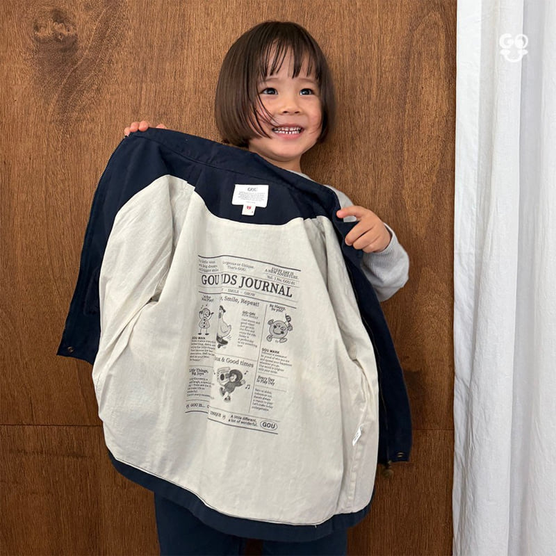 go;u - Korean Children Fashion - #magicofchildhood - Dundun Jacket - 10