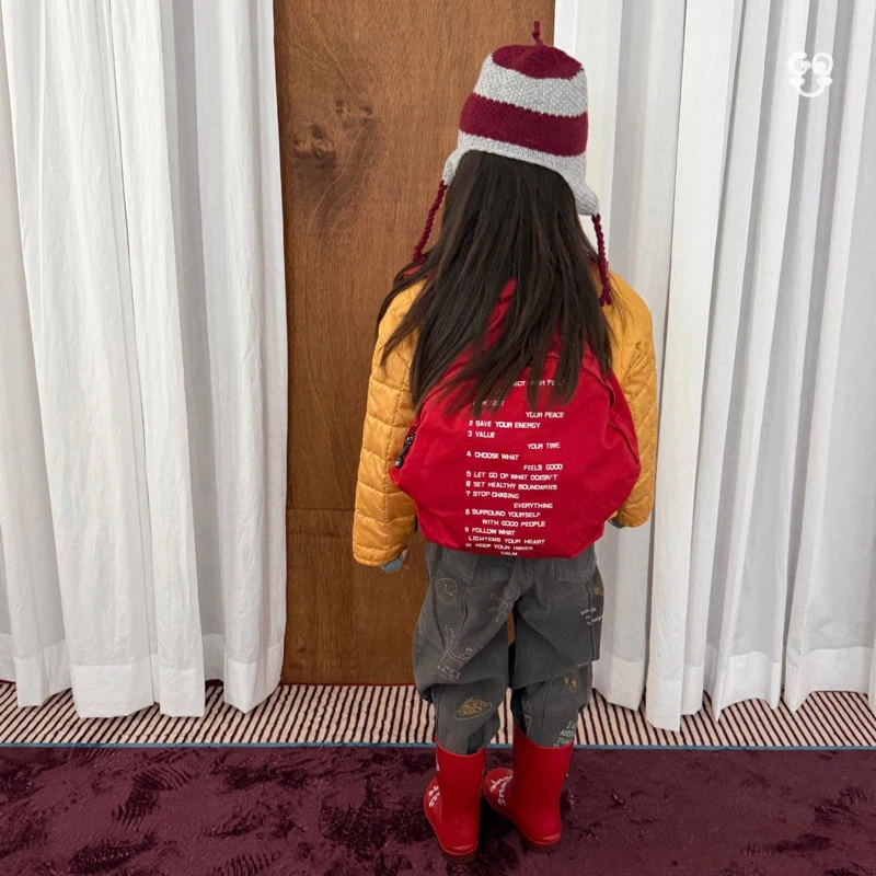 go;u - Korean Children Fashion - #littlefashionista - Paint Diary Pants - 4