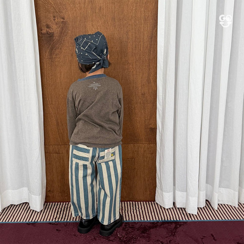 go;u - Korean Children Fashion - #magicofchildhood - Cool Stripe Pants - 10