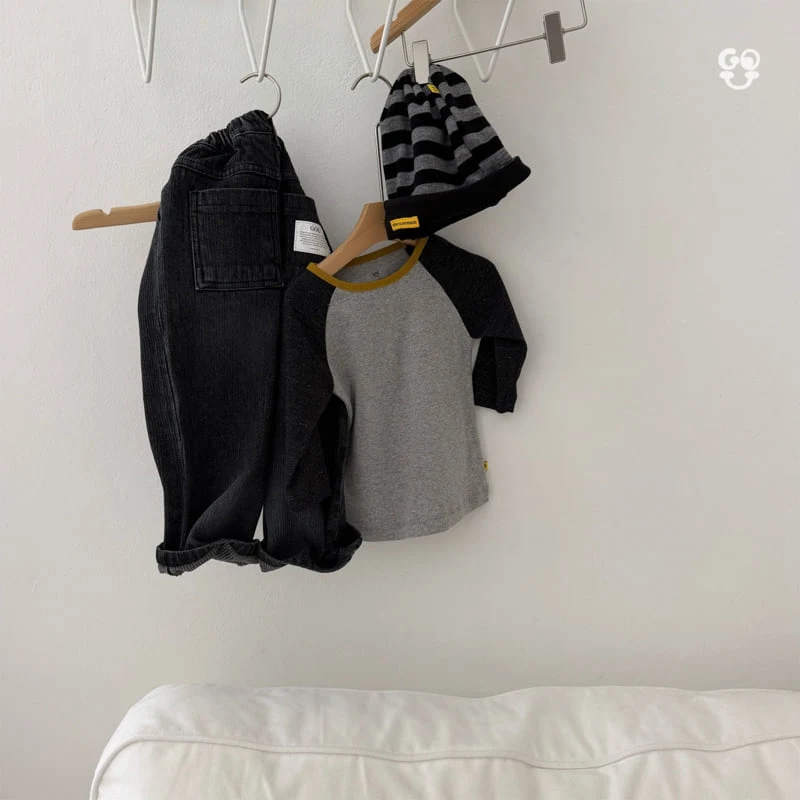 go;u - Korean Children Fashion - #minifashionista - Wave Denim Pants - 11