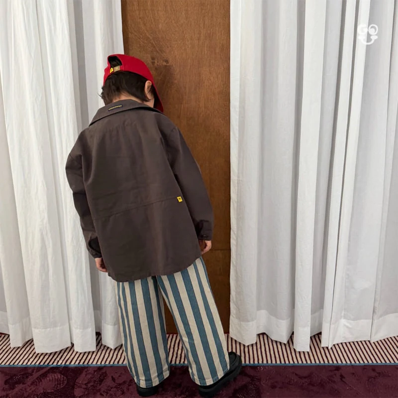 go;u - Korean Children Fashion - #minifashionista - Cool Stripe Pants - 8