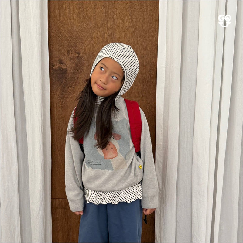 go;u - Korean Children Fashion - #minifashionista - Flowy Hooded Turtleneck Tee - 6