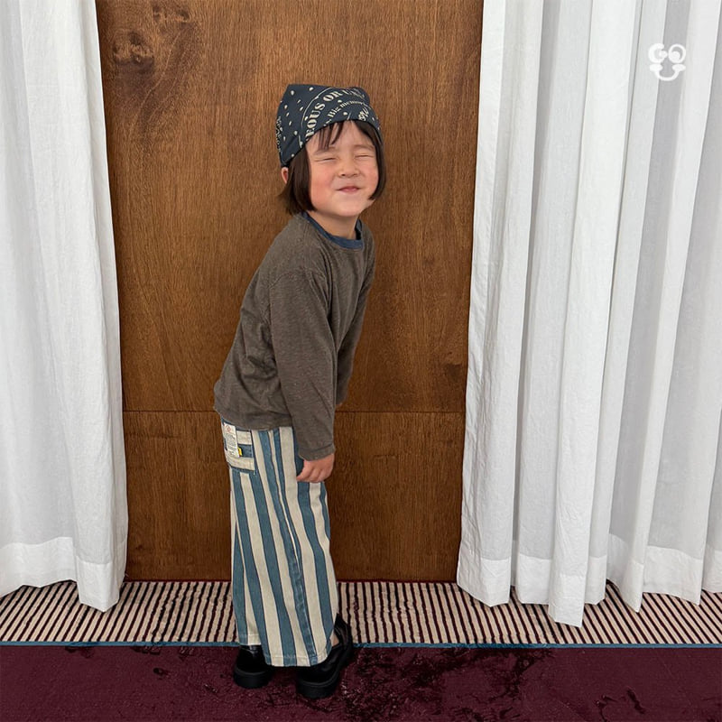 go;u - Korean Children Fashion - #minifashionista - Cool Stripe Pants - 11