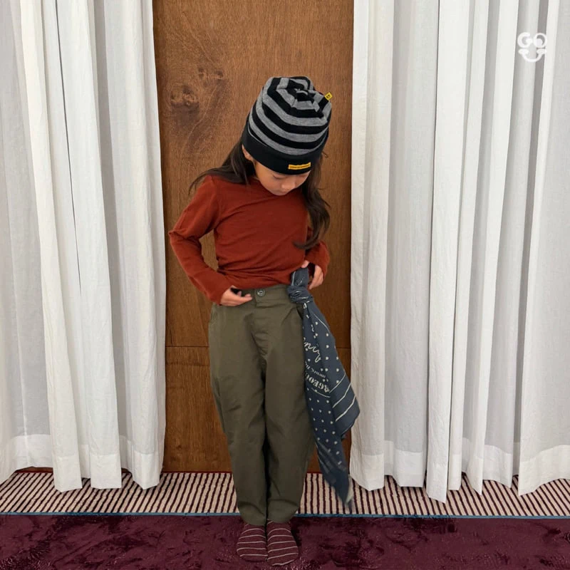 go;u - Korean Children Fashion - #minifashionista - Snap Button Pants - 7