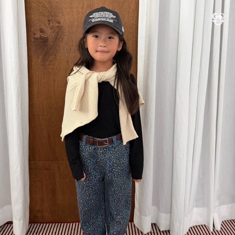 go;u - Korean Children Fashion - #prettylittlegirls - Cool Leopard Pants - 5