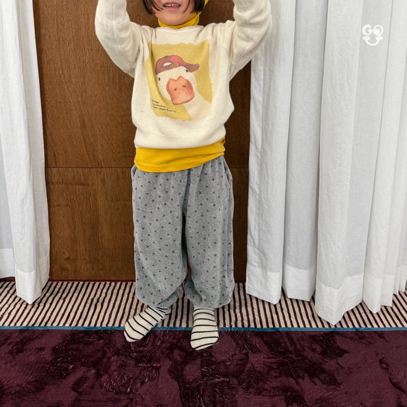 go;u - Korean Children Fashion - #prettylittlegirls - Dot Pants - 10
